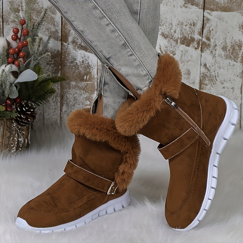 Krohn-e | Stiefelette mit Kuscheligem Futter für Frauen