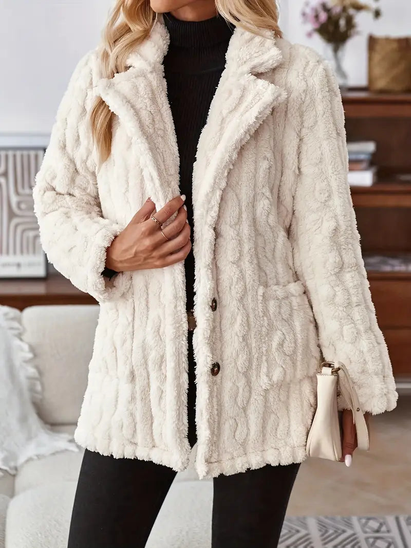 Krohn-e | Weiche Bequeme Damenjacke mit Langen Ärmeln