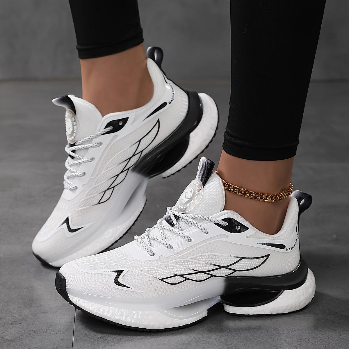Damen-Sneaker: leicht, atmungsaktiv, rutschfeste Sohle