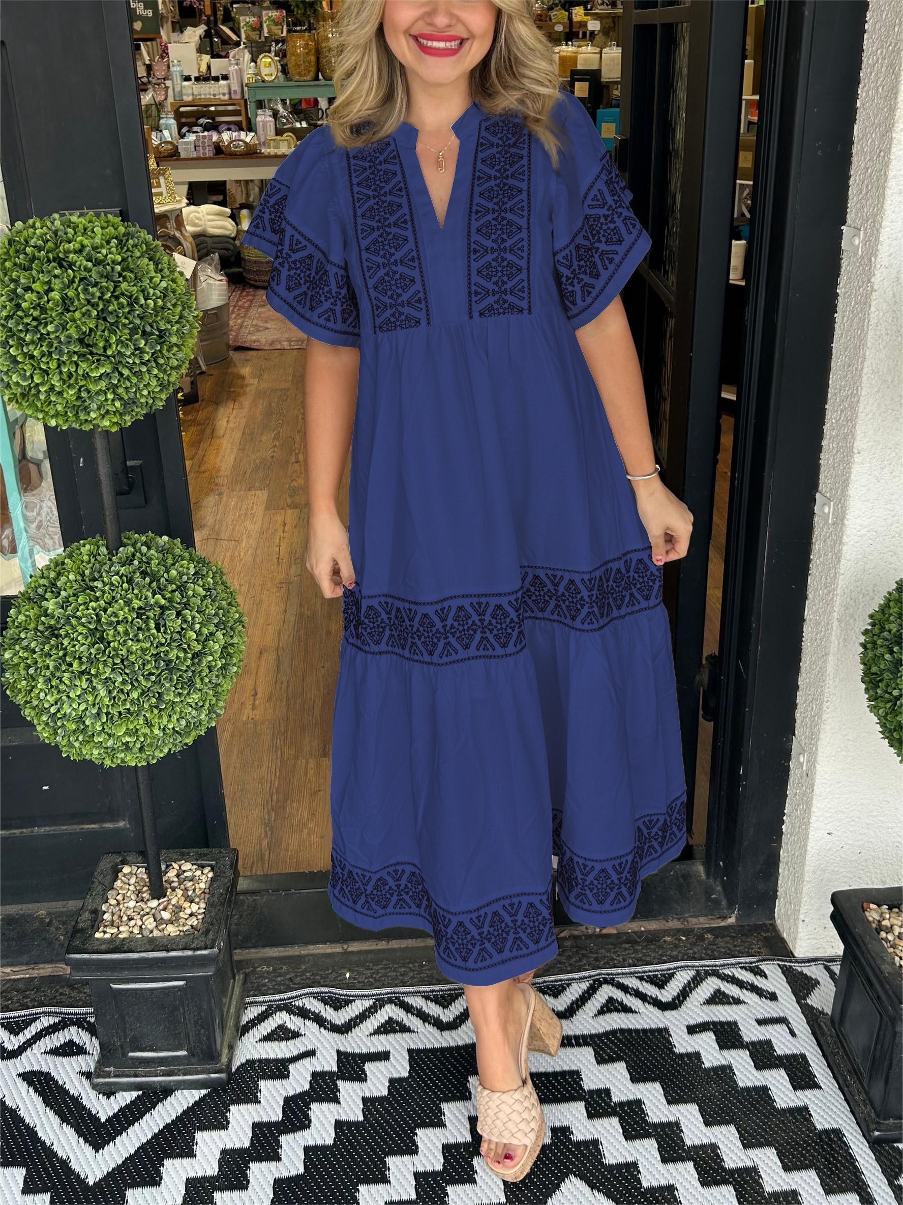Maxikleid Adriana im Boho-Stil