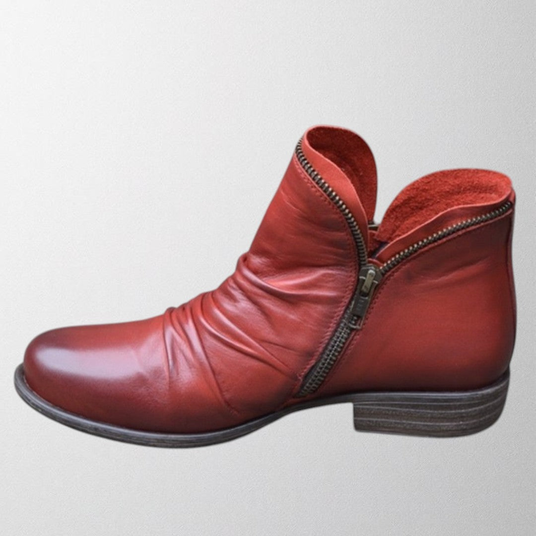 KROHN-E Damen Orthopädische Stiefel Komfort Ganztägig