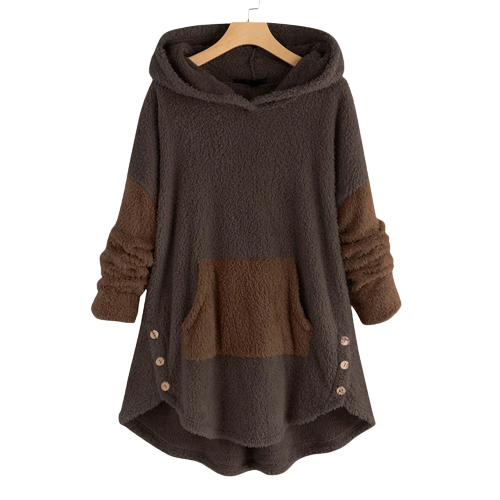 Modischer Damen-Winterpullover mit langen Ärmeln