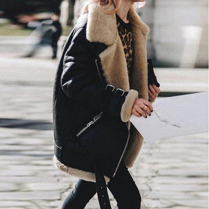 Krohn-e | Damen Winter Lässige Jacke Warm
