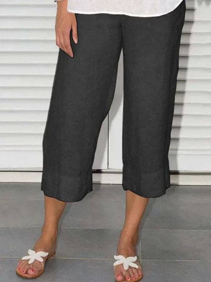 Leichte Damenhose aus Leinen von Kalina