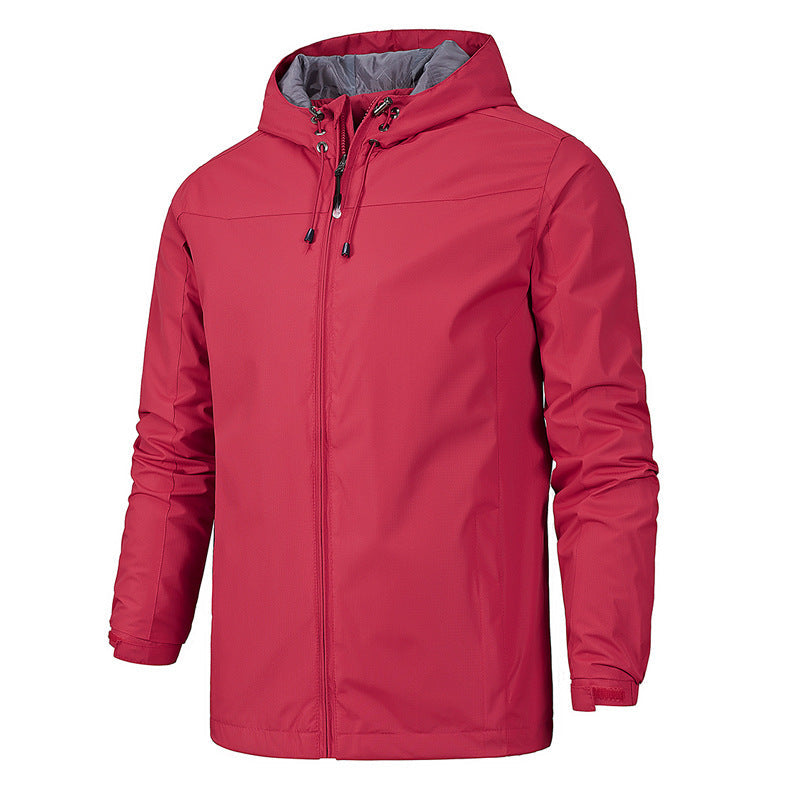 Krohn-e | Wasser- und winddichte Jacke mit Kapuze