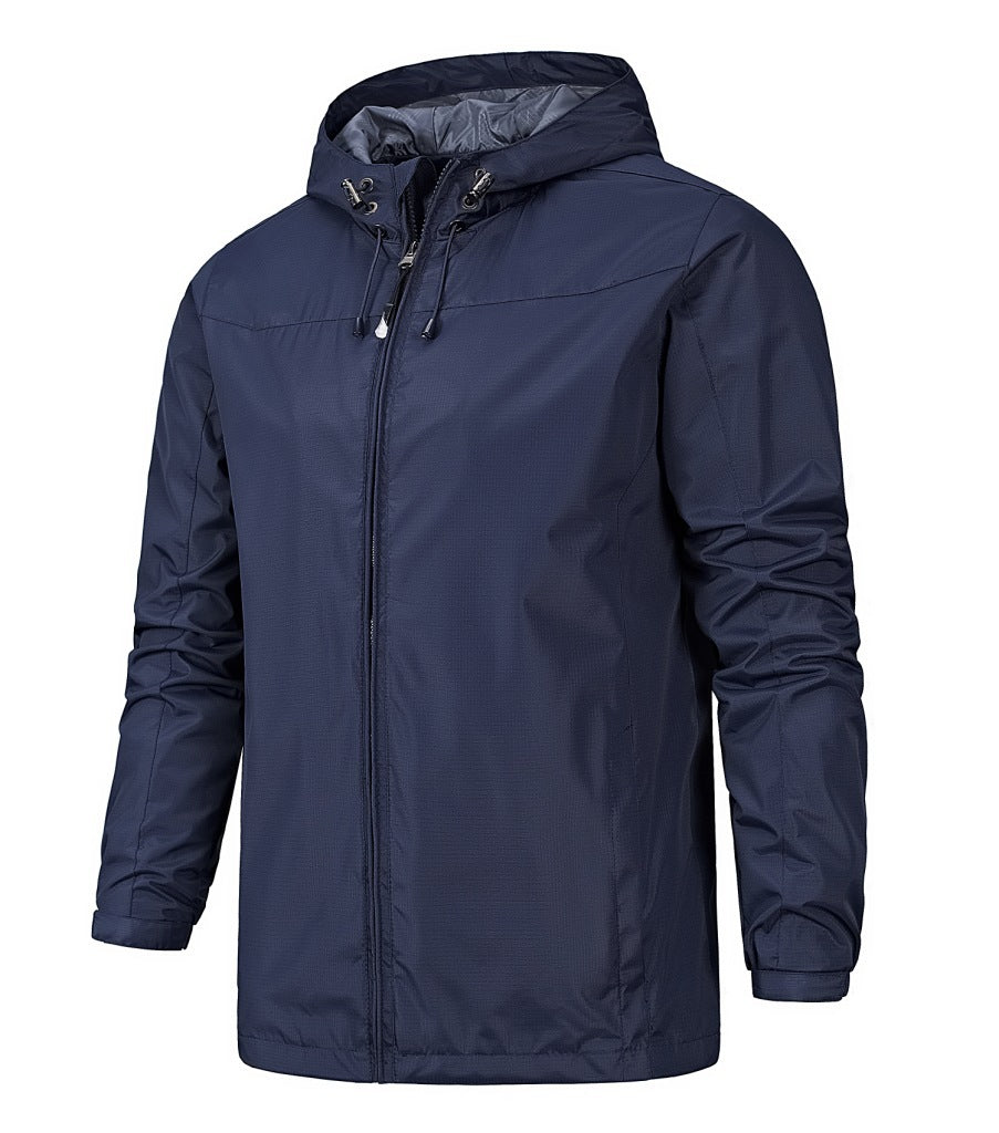 Krohn-e | Wasser- und winddichte Jacke mit Kapuze