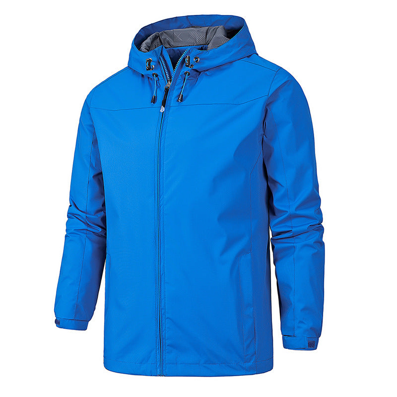 Krohn-e | Wasser- und winddichte Jacke mit Kapuze