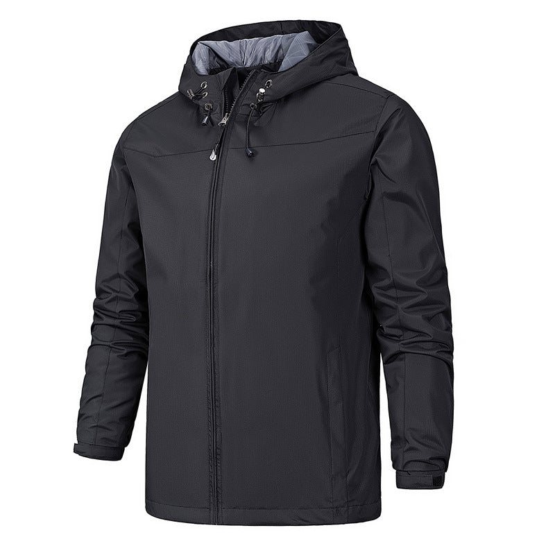 Krohn-e | Wasser- und winddichte Jacke mit Kapuze