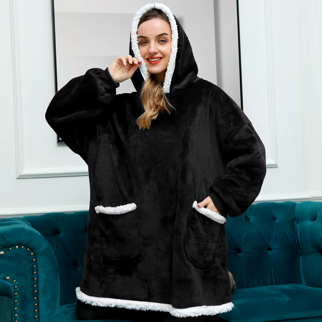 Oversized Sherpa Fleece from Fudus: Warm and Perfect for Home