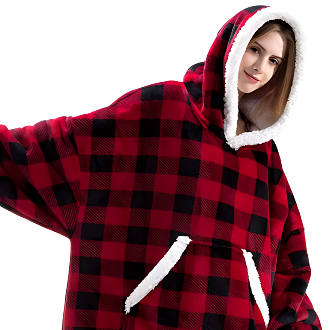 Oversized Sherpa Fleece from Fudus: Warm and Perfect for Home