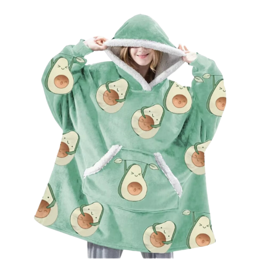 Oversized Sherpa Fleece from Fudus: Warm and Perfect for Home