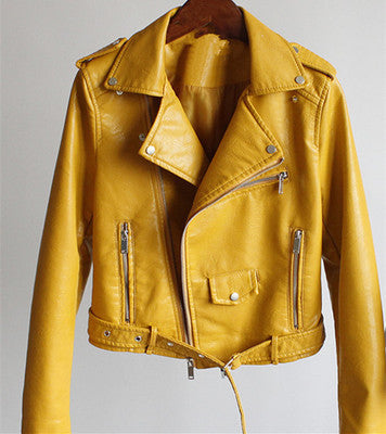 Saynara Damen-Lederjacke kurz