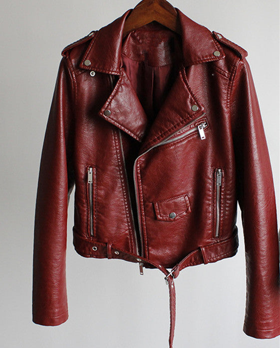 Saynara Damen-Lederjacke kurz