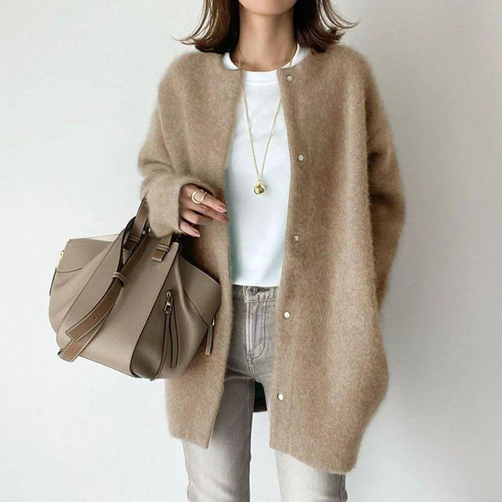 Krohn-e | Weicher Strickmantel