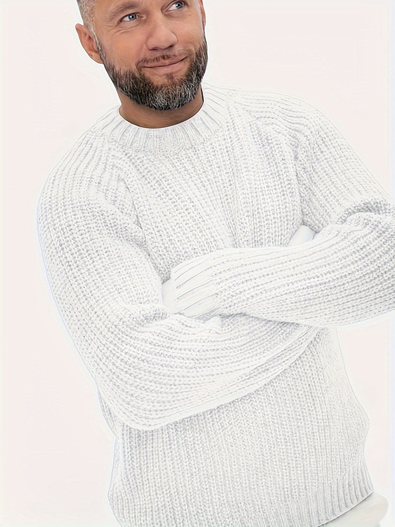 Krohn-e | Strickpullover Im Klassischen Design Acryl Komfortabel und Warm