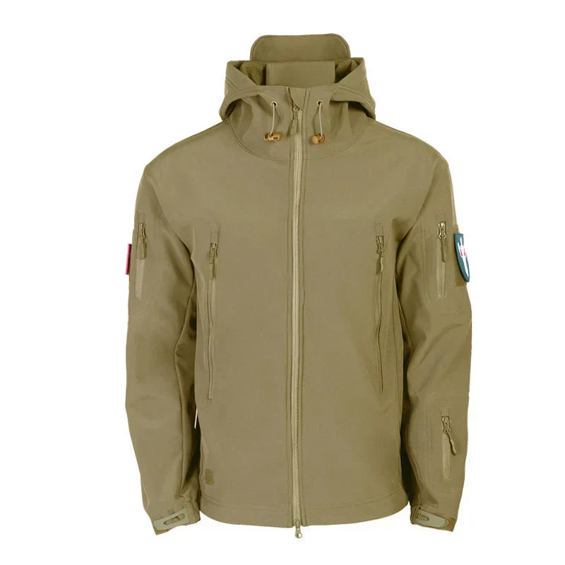 Krohn-e | Wasserdichte Softshell-jacke Polyester Robust, Winddicht