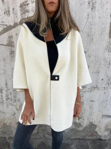 Krohn-e | Lässige Jacke mit hohem Kragen