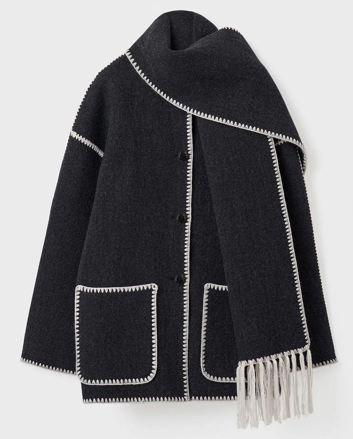 Krohn-e | Jacke mit Schal