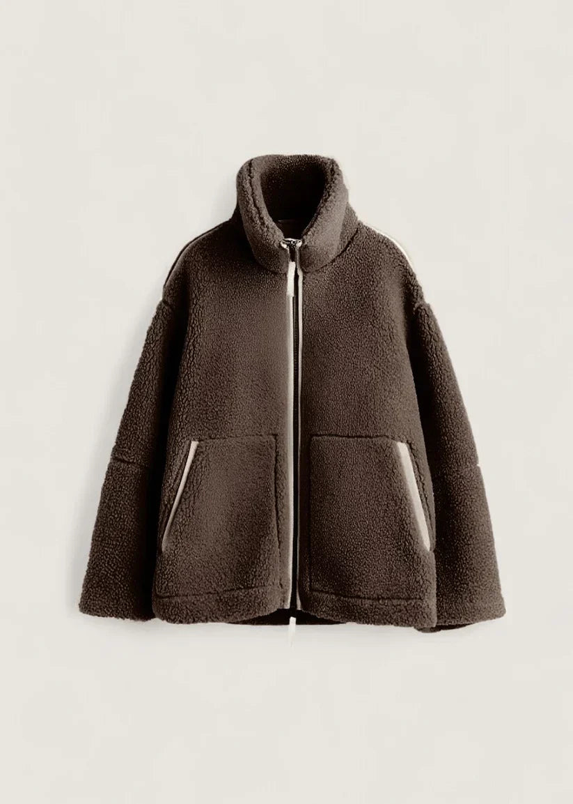Krohn-e | Fleecejacke Creme