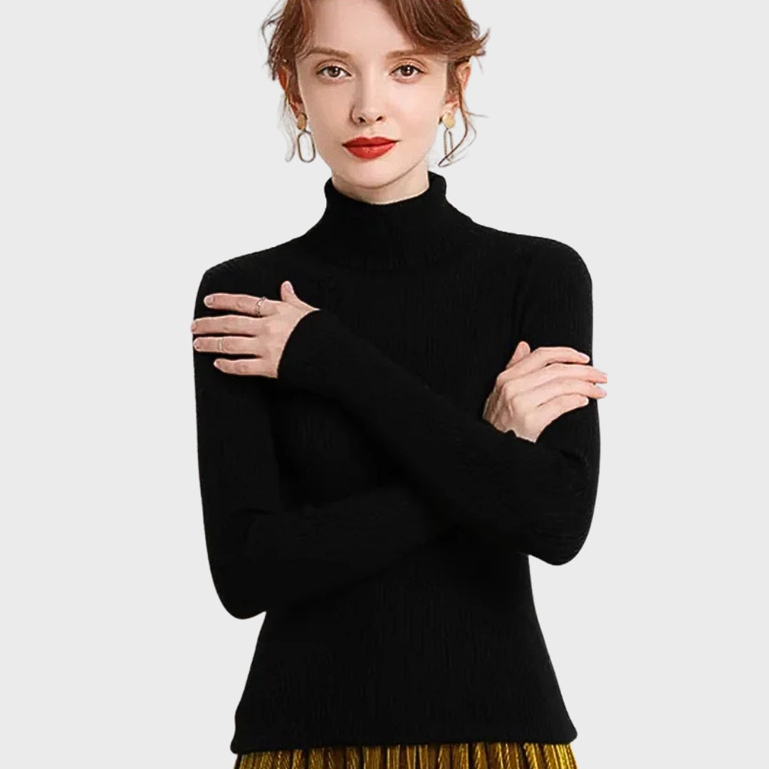 Krohn-e | Herbst Cashmere Rollkragen