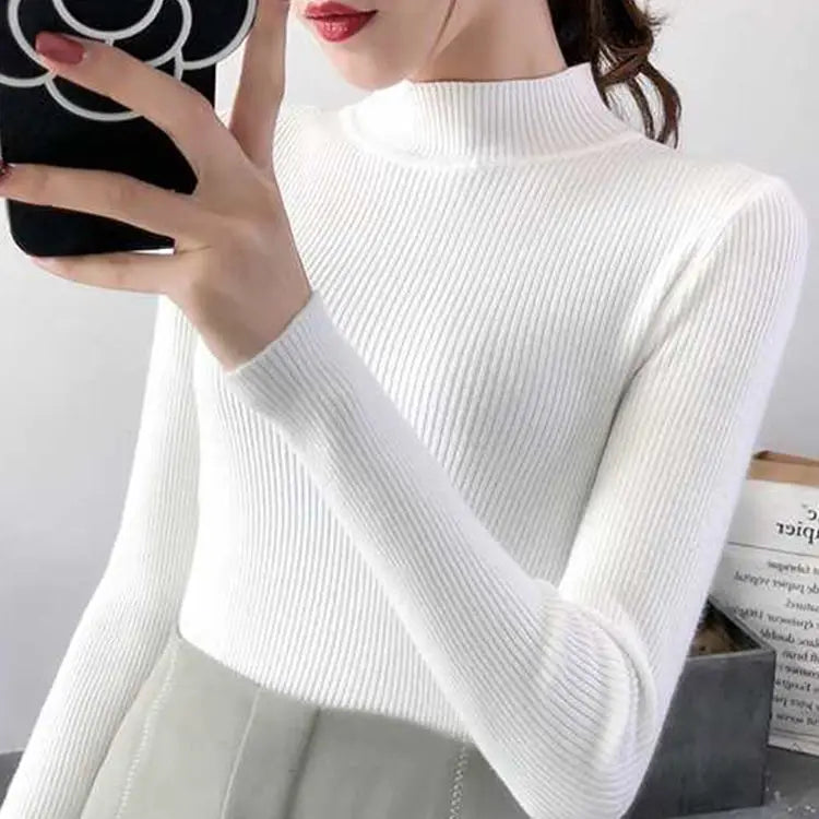 Krohn-e | gerippter Wollpullover für Damen