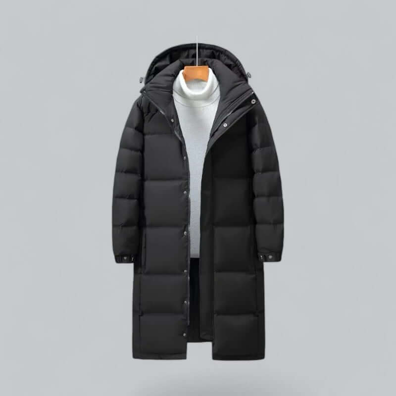 Krohn-e | Herren Langarm Winter Parka Mantel