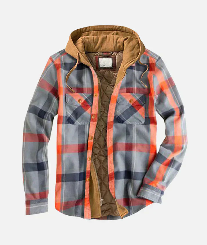 Krohn-e | Karierte Patchworkjacke