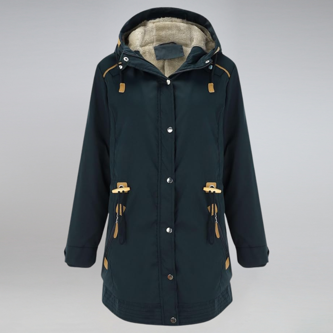 Krohn-e | Wetterfeste Damen-Parka-Jacke