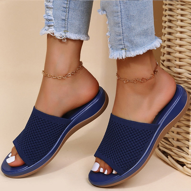 Damen-Sandalen mit flexibler Sohle
