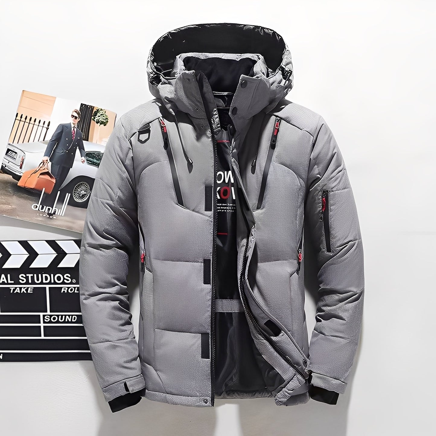 Krohn-e | Moderne, Dicke Winterjacke für Männer