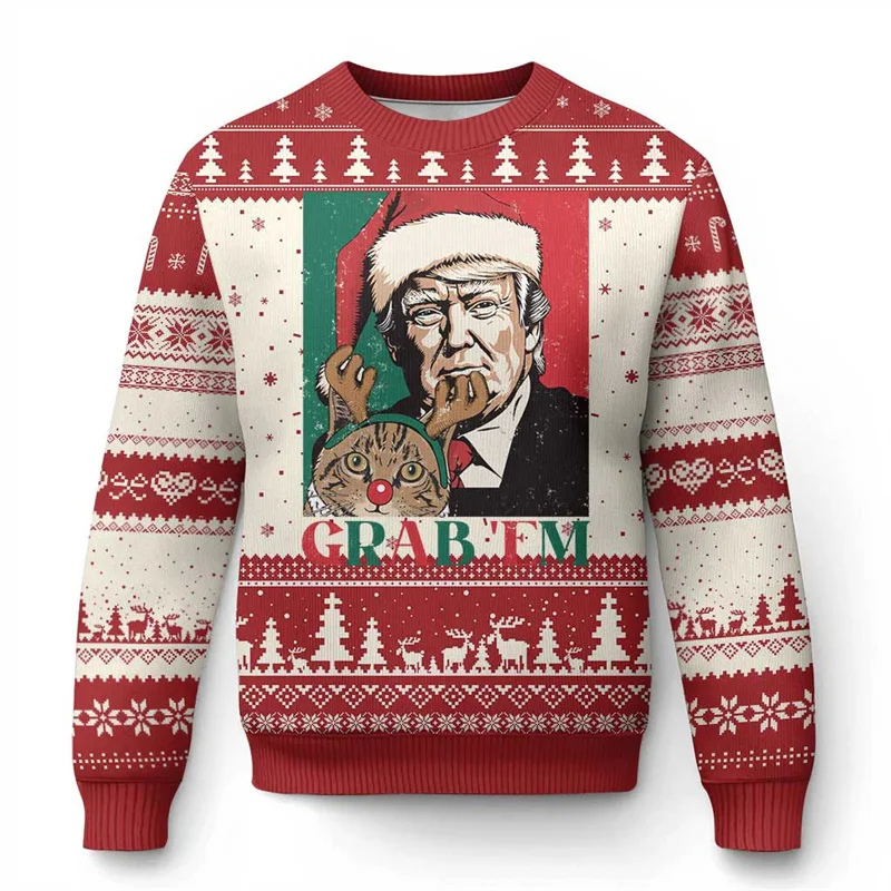 Weihnachtlicher Partypullover von Fudus für Feiertage und Partys
