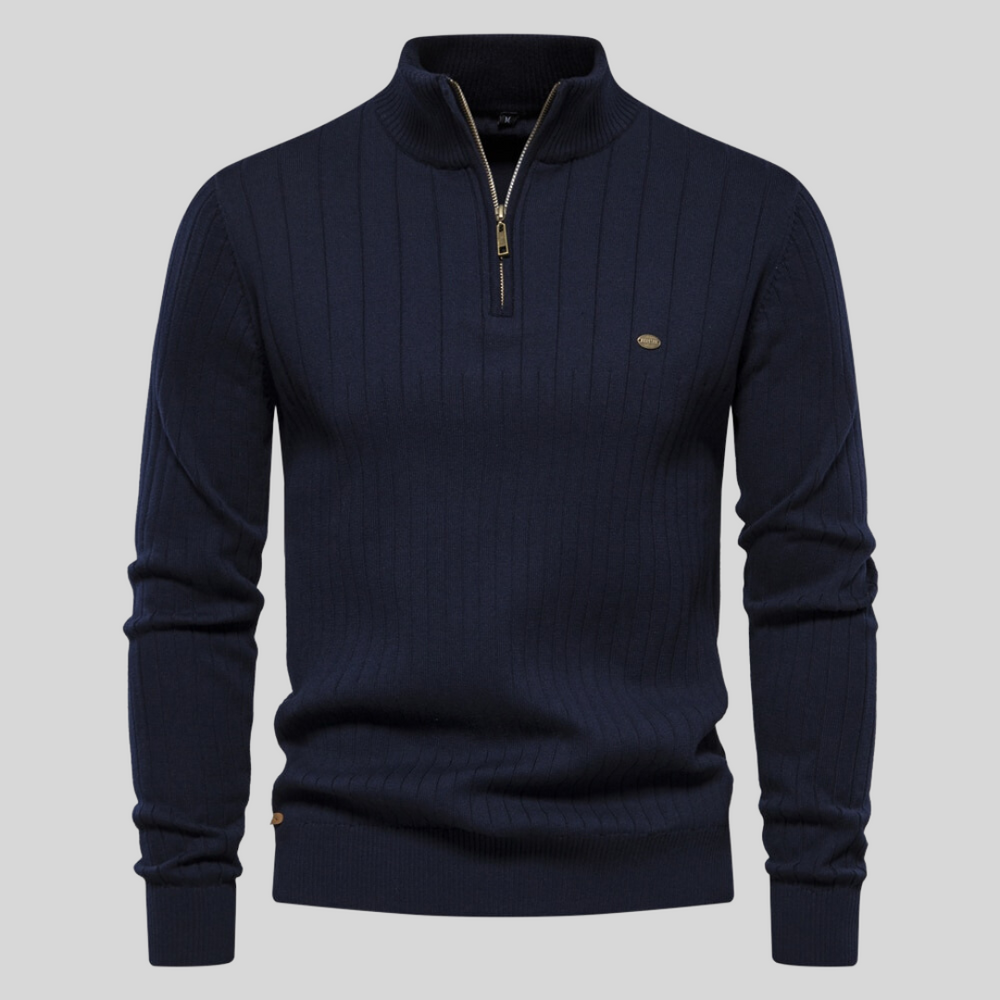 Uilani: Weiche, warme Rippstrickjacke