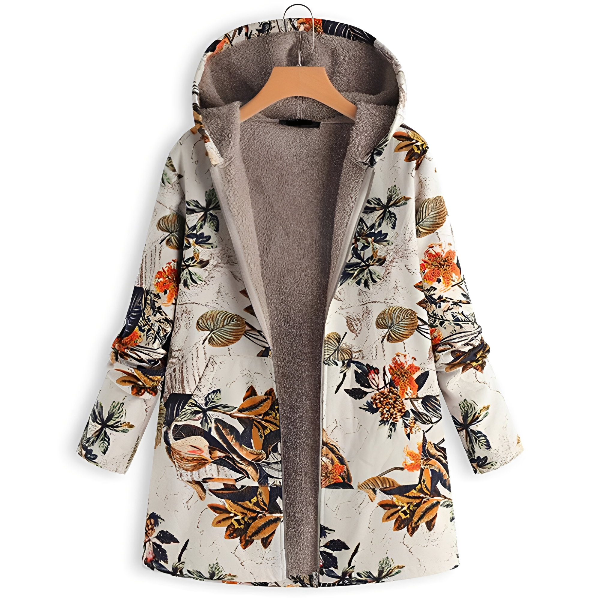 Krohn-e | Vintage-Jacke mit Muster für Damen