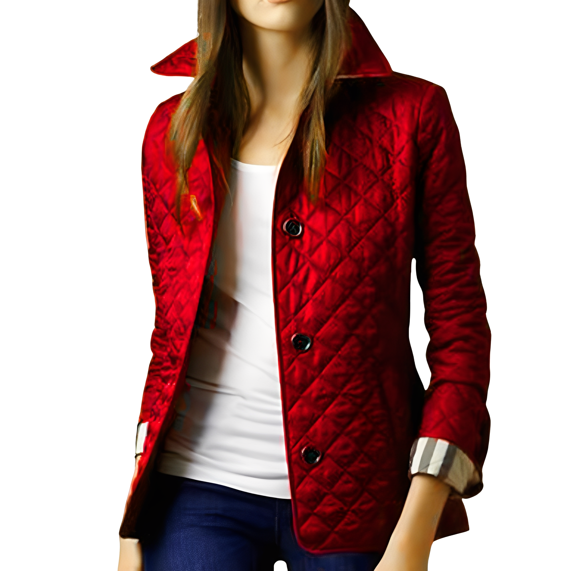 Krohn-e | Stylische Slim-Fit Jacke mit Knöpfen für Männer