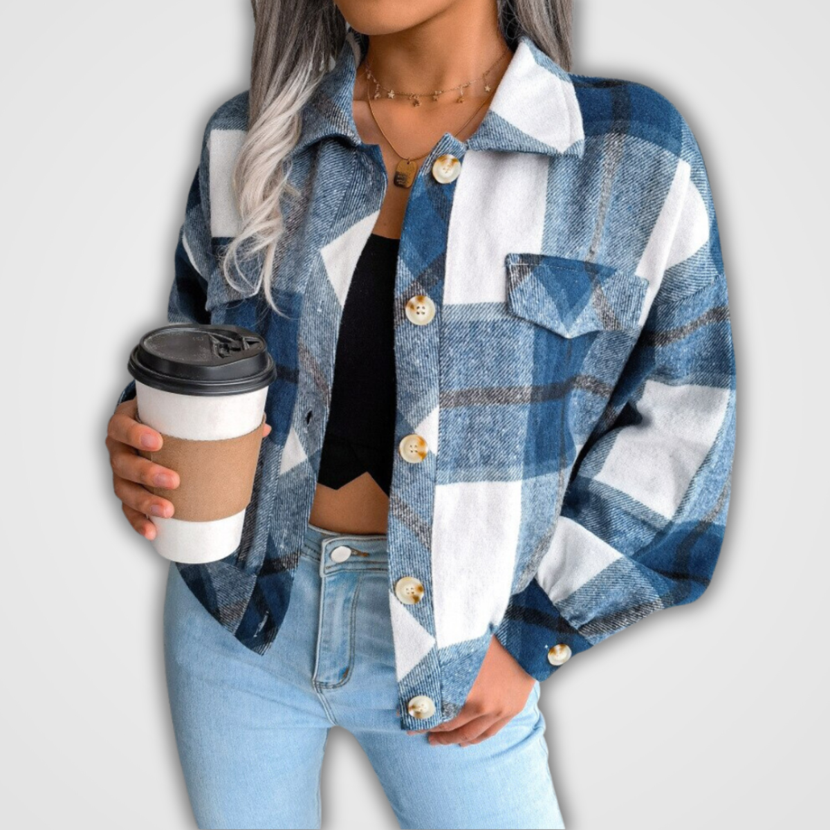 Krohn-e | Damen Strickjacke