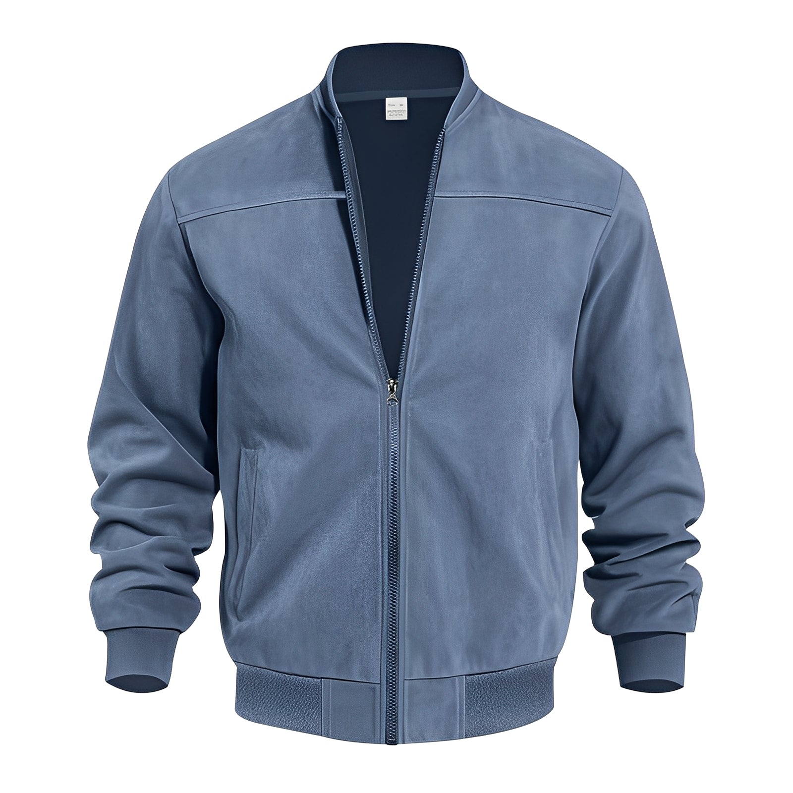 Krohn-e | Klassische, stilvolle Wildlederjacke für Männer