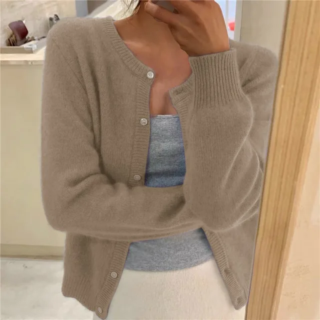 Krohn-e | Weicher Strickcardigan