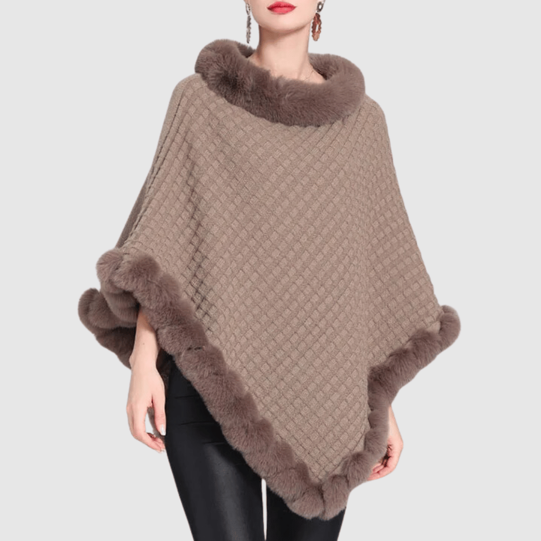 Krohn-e | Weich Gewebter Poncho