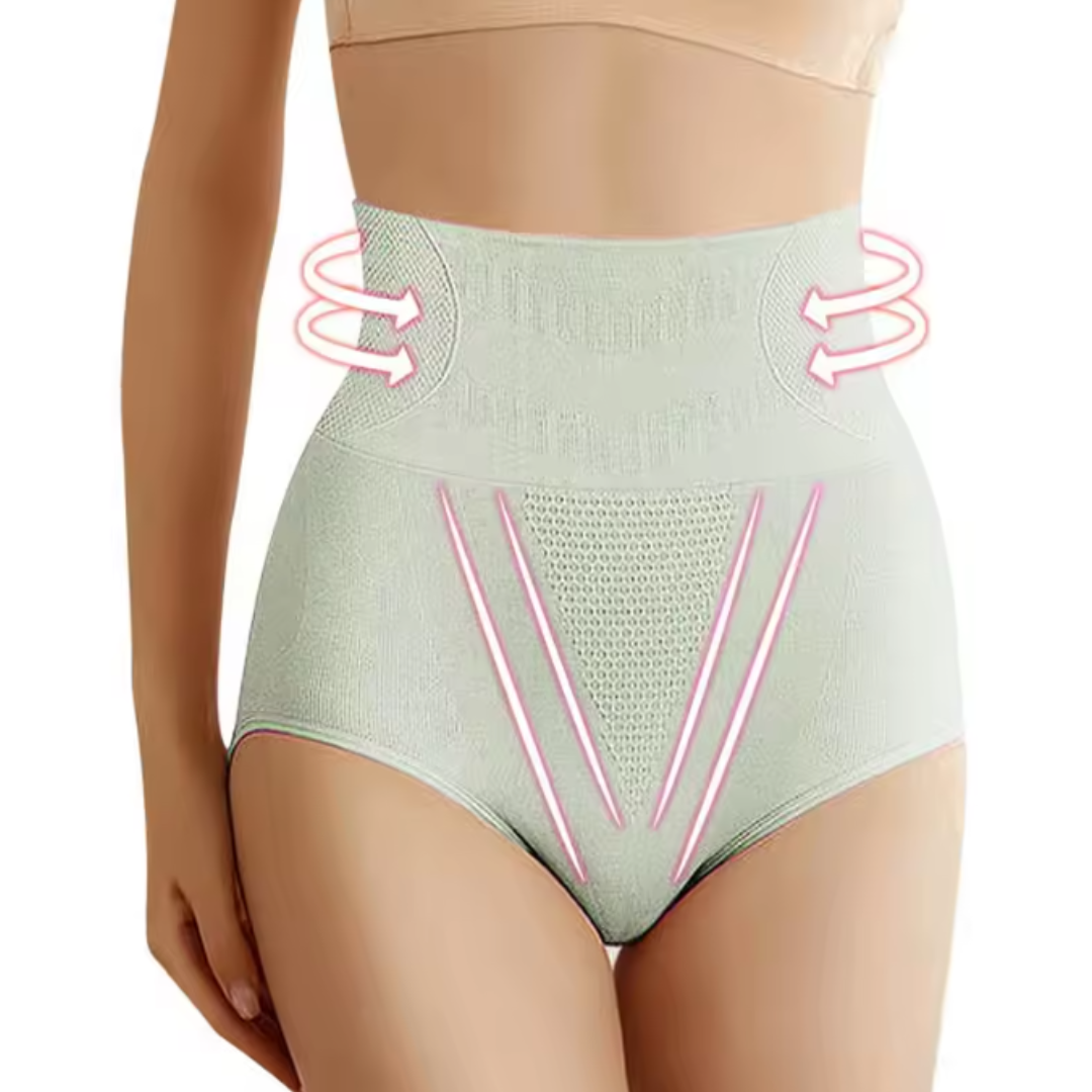 KROHN-E Damen High-Waist Shapewear Formende Unterwäsche Weich Nahtlos