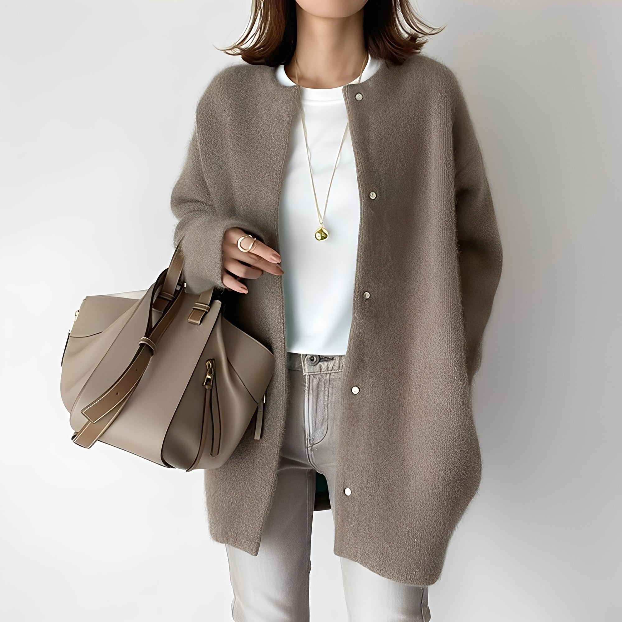 Krohn-e | Eleganter Cardigan für Damen