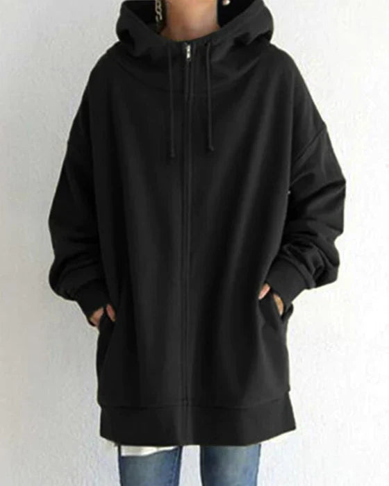 Modische Damenjacke mit Reißverschluss von Donna®