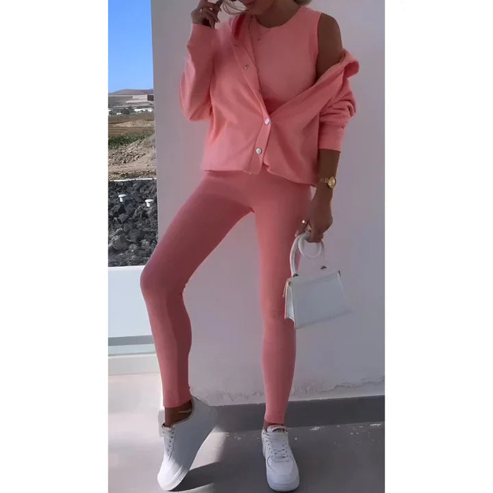 Krohn-e | Lounge Drei Teile für Frauen Bequem