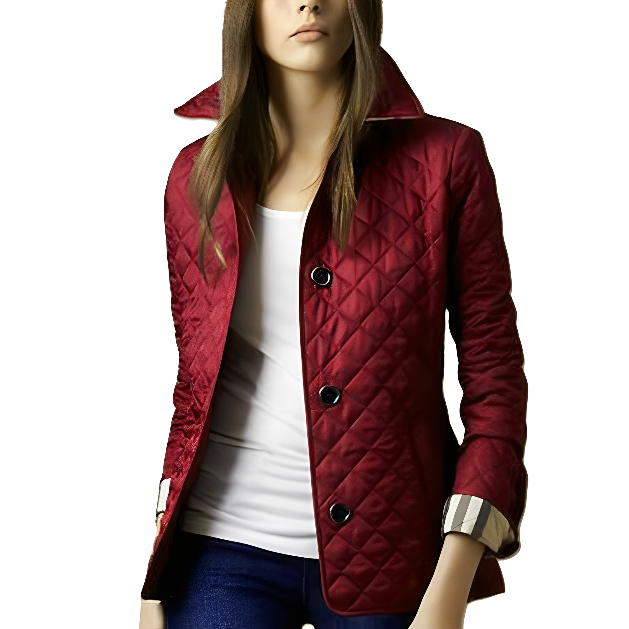 Krohn-e | Warme, taillierte Jacke für Frauen