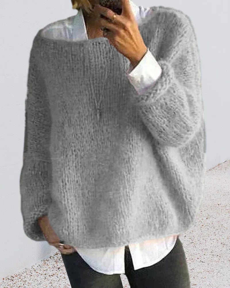 Rosalie Off-the-Shoulder Pullover by Pelziger