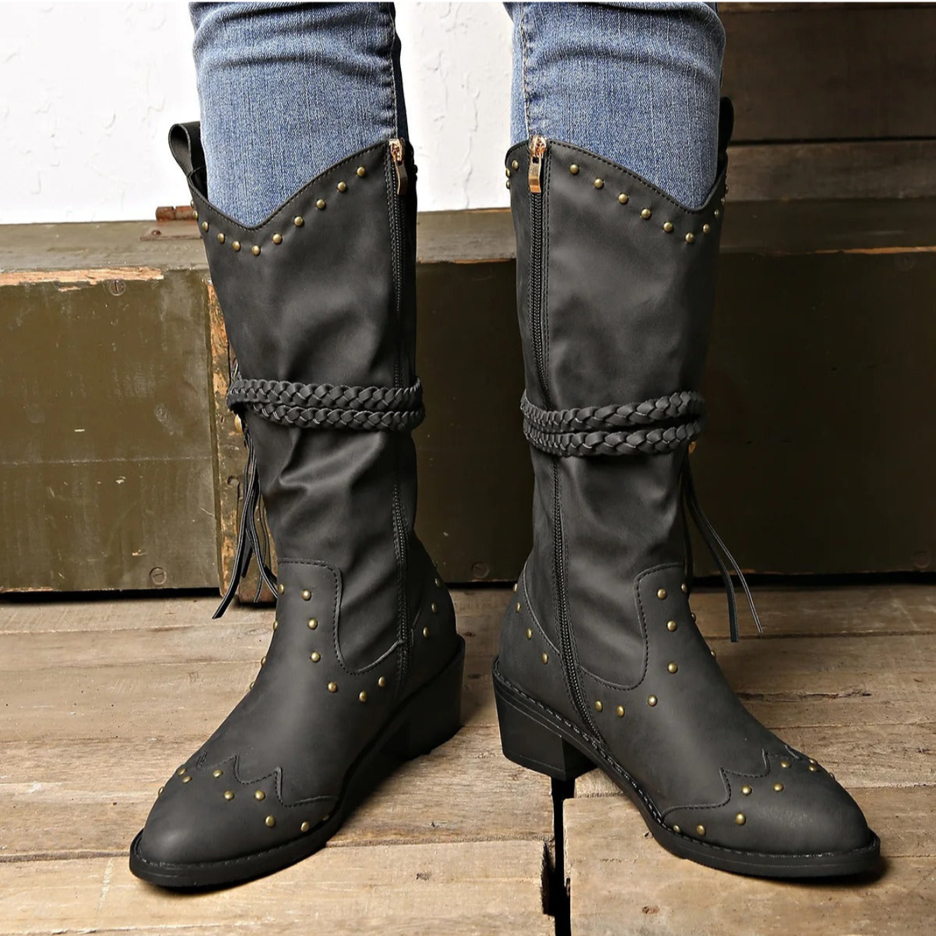 Krohn-e | Westernstiefel für Damen