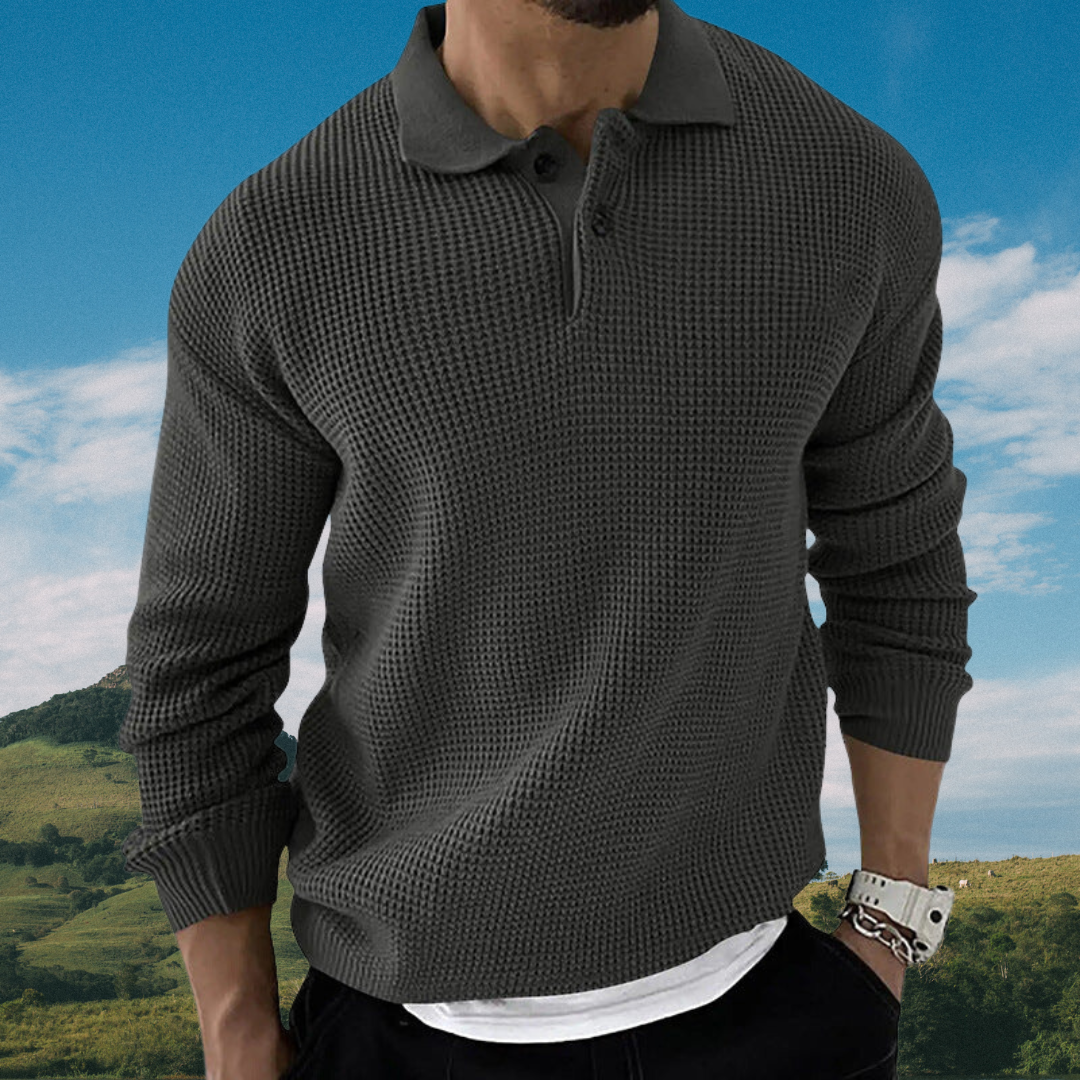 Krohn-e | Pullover mit Weicher Struktur