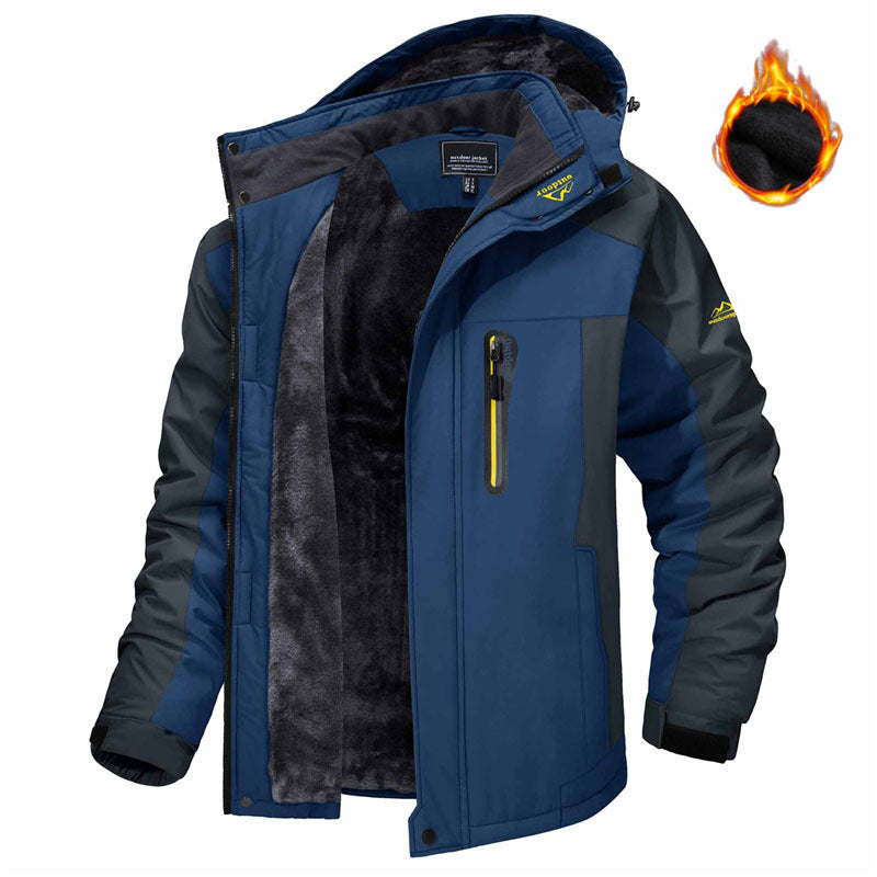 Krohn-e | Stilvolle, Warme Winterjacke für Männer