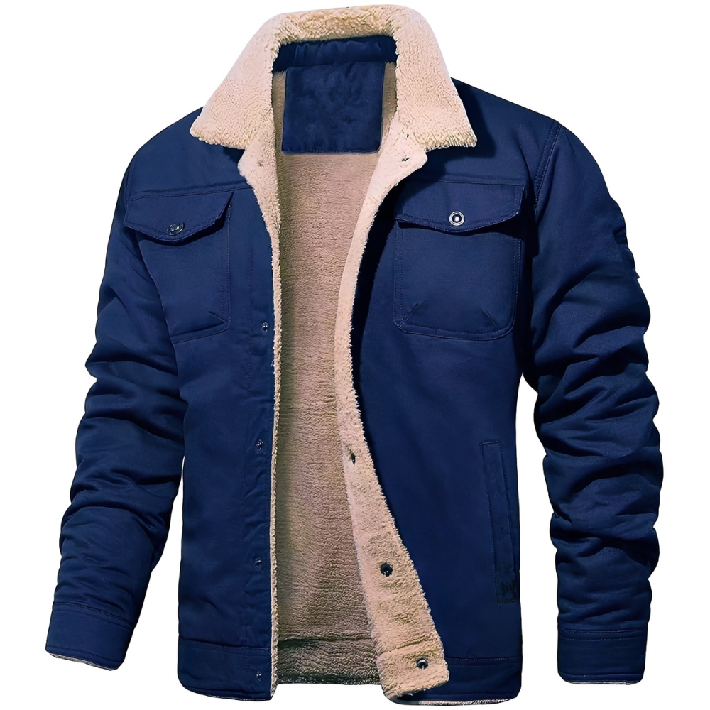Krohn-e | Freizeit, warm gefütterte Jacke für Männer