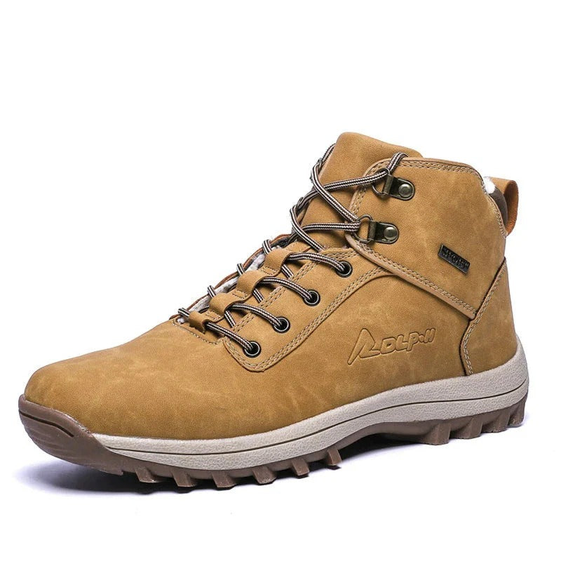 Leon Winterstiefel: Herren-Lederstiefel