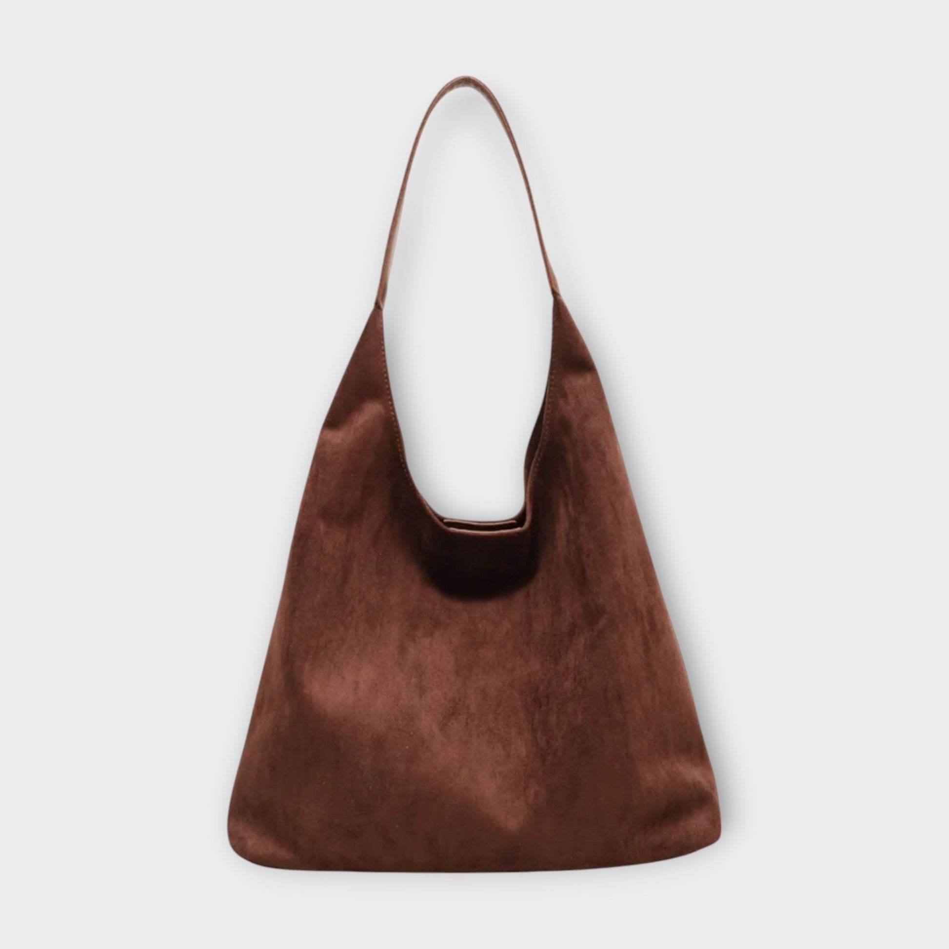 KROHN-E Damen Umhängetasche Minimalistisch Beige